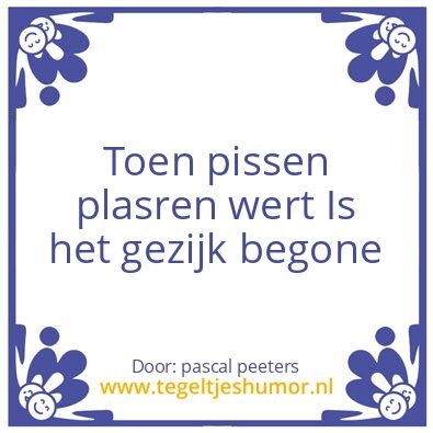 Tegeltje: wc lol