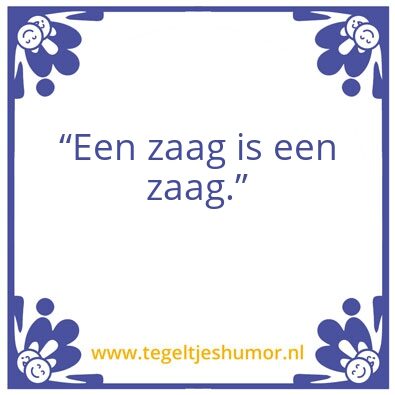 Tegeltje: Tegeltje