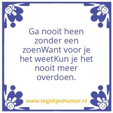 Tegeltje: Liefde