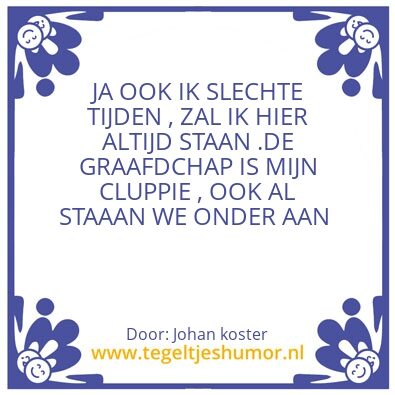 Tegeltje: MOOISTE CLUB VAN NEDERLAND
