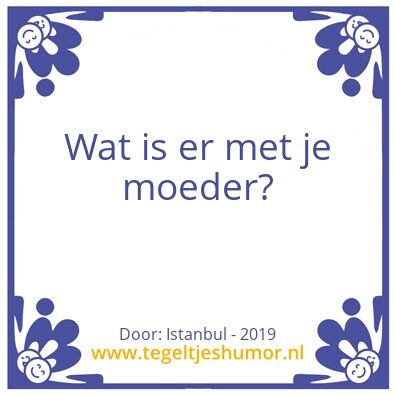 Tegeltje: Oscar Seinstra