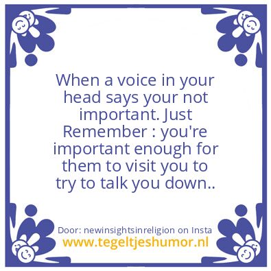 Tegeltje: Remember ..