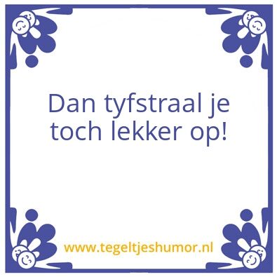 Tegeltje: Patrick