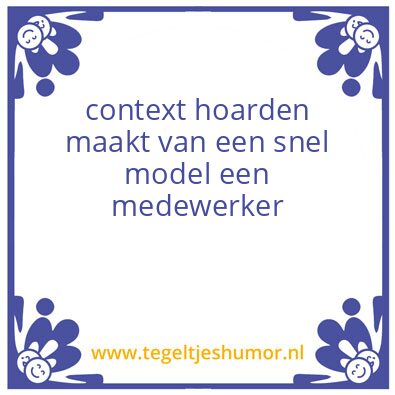 Tegeltje: the burn
