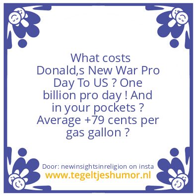 Tegeltje: Donald,s New War