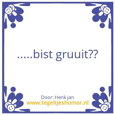 Tegeltje: Jo