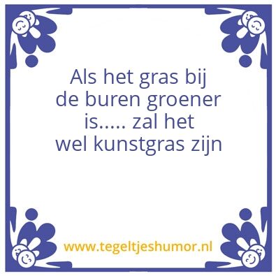 Tegeltje: Kunstgras