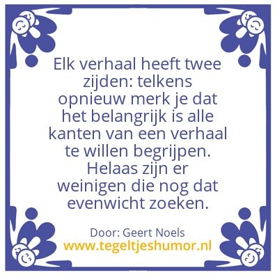 Tegeltje: Marktfilosoof