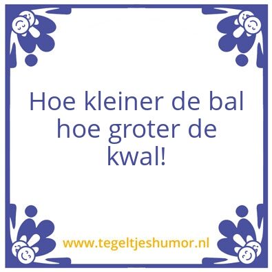 Tegeltje: Balon