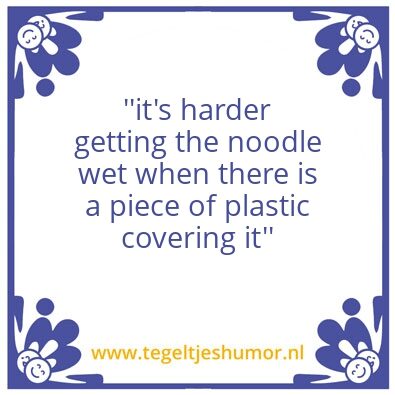 Tegeltje: –