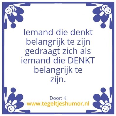 Tegeltje: Narcisme