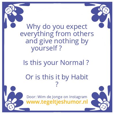 Tegeltje: Remember !