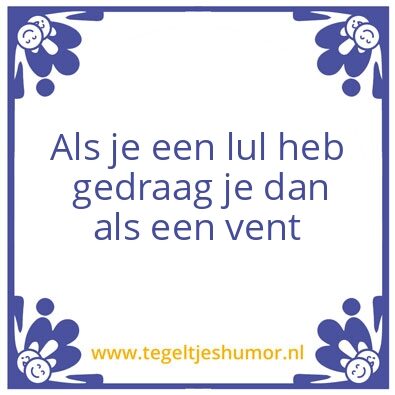 Tegeltje: waarheid