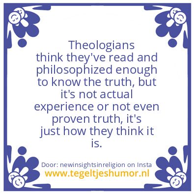 Tegeltje: Theologians ?