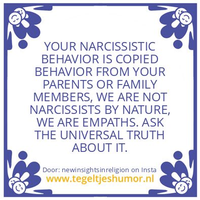 Tegeltje: NOBODY IS SUPERIOR !