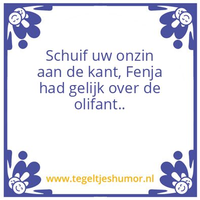 Tegeltje: V uhg