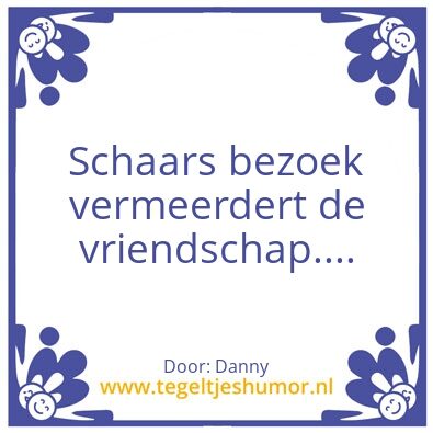 Tegeltje: Tegel