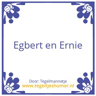 Tegeltje: Tegel