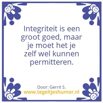 Tegeltje: Ik ben Gerrit.
