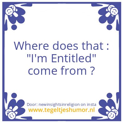 Tegeltje: You !