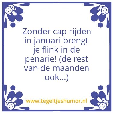 Tegeltje: Januari