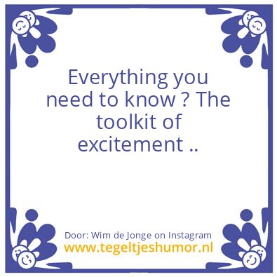 Tegeltje: Remember !