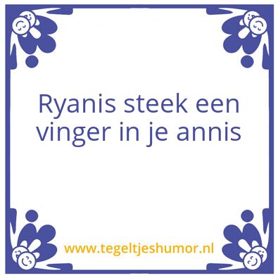 Tegeltje: Poep