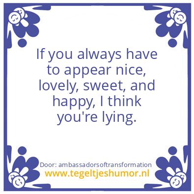 Tegeltje: to appear