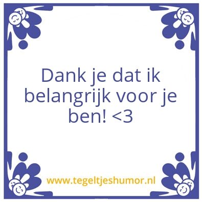 Tegeltje: Vriendschap
