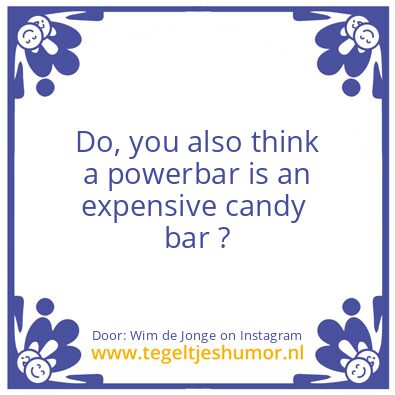 Tegeltje: Expensive Candy  Bar ?