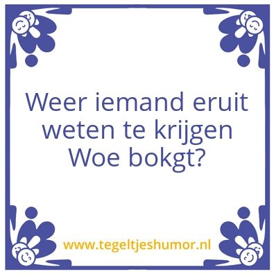Tegeltje: #Foutje#/bedankt