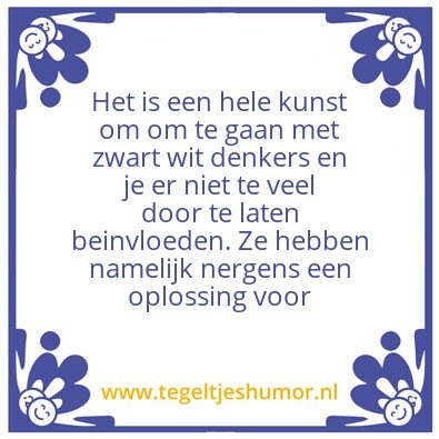 Tegeltje: Kunst