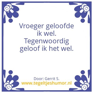 Tegeltje: Ik ben Gerrit.