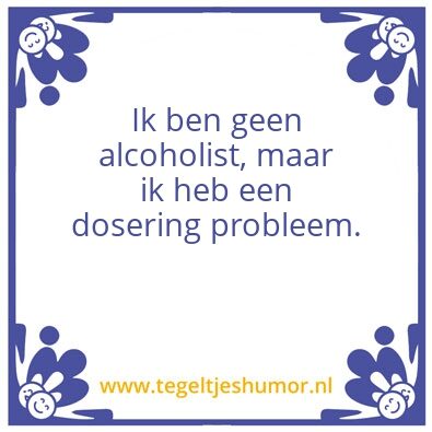 Tegeltje: Proost