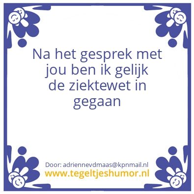 Tegeltje: PS