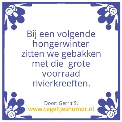 Tegeltje: Ik ben Gerrit.
