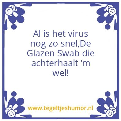 Tegeltje: Snel virus