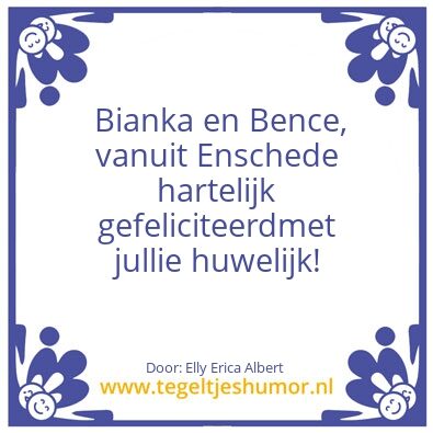 Tegeltje: Feest