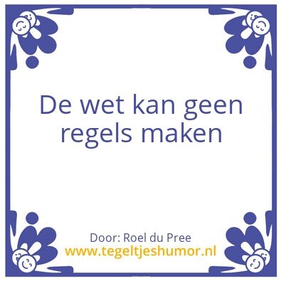 Tegeltje: Roel.du Pree