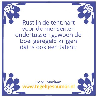Tegeltje: Leonie