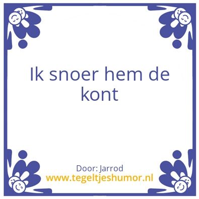 Tegeltje: Actie