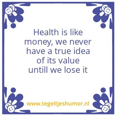 Tegeltje: Healthcare