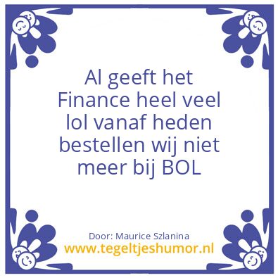 Tegeltje: BOL