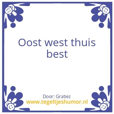 Tegeltje: Leuk
