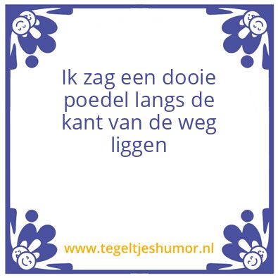 Tegeltje: Wendy