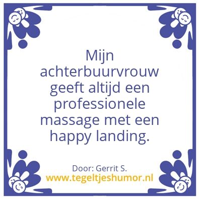 Tegeltje: Ik ben Gerrit.