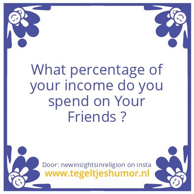 Tegeltje: Now You Know.