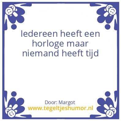 Tegeltje: Margot