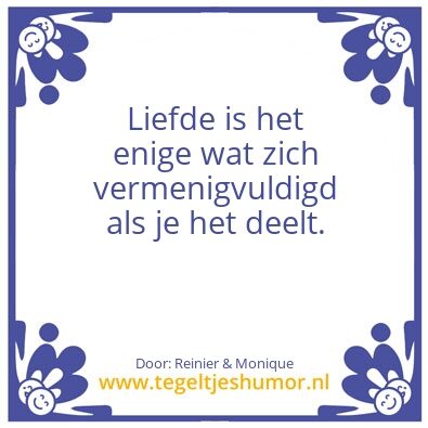 Tegeltje: reinier en monique