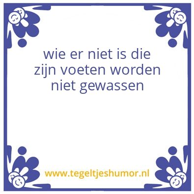 Tegeltje: dfg